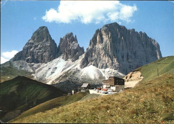 Canazei Rifugio Maria Flora al Passo di Sella c
