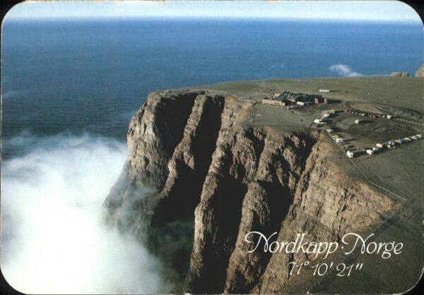 Nordkapp Nordkap Norge Das Nordkapp Fliegeraufnahme