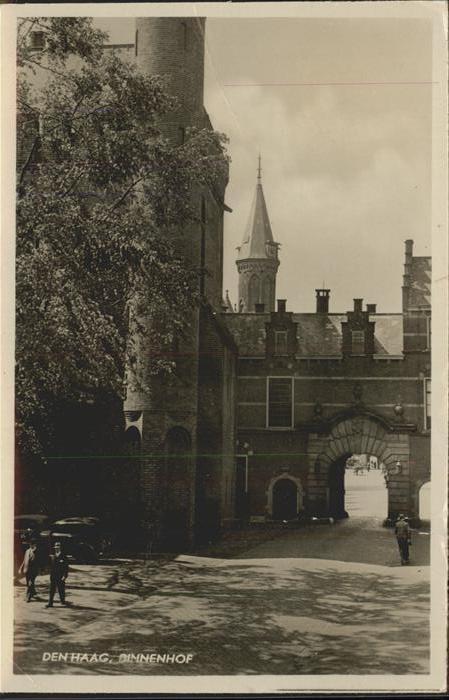 Den Haag Binnenhof Kirchturm Tor