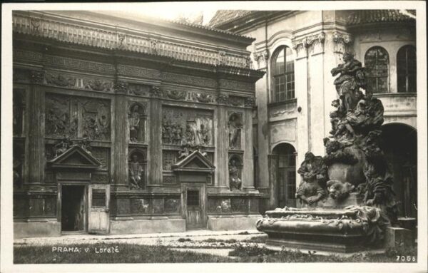 Prag Prahy Prague Wandrelief Skulptur