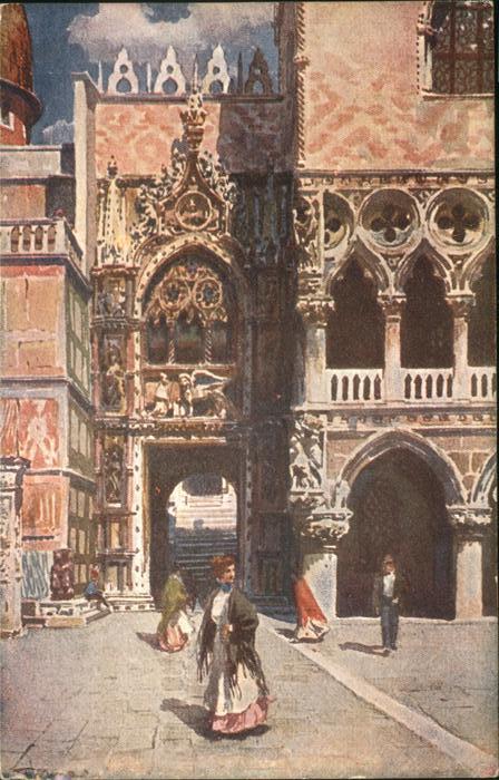 Venezia Venedig Porta della Carta