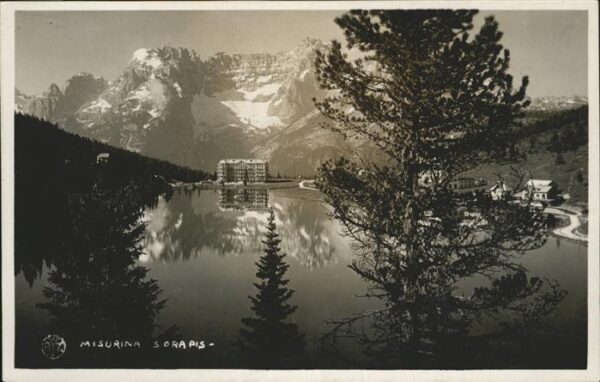 Misurinasee Lago di Misurina Sorapiss Dolomiti