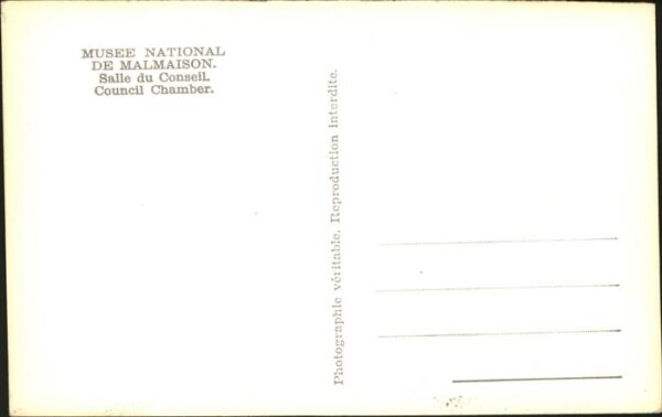 Malmaison Musee National Salle du Conseil – Bild 2