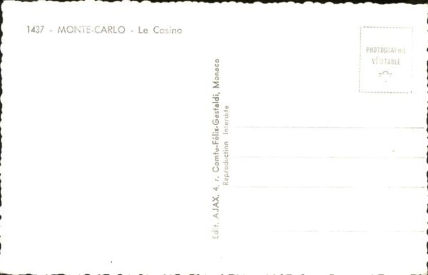 Monte-Carlo Le Casino – Bild 2