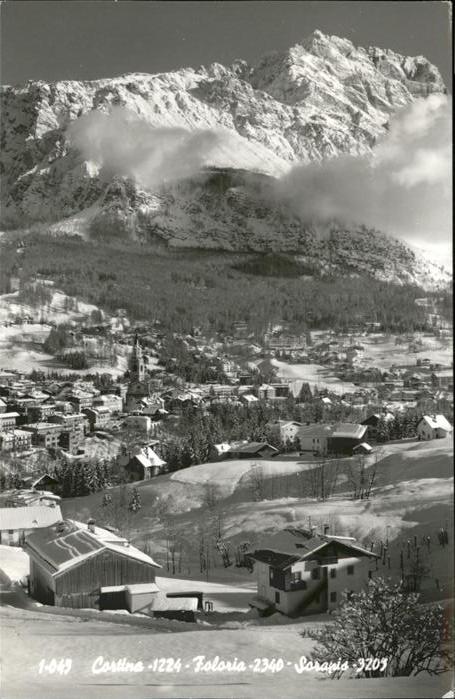 Cortina d Ampezzo Panorama Dolomiten
