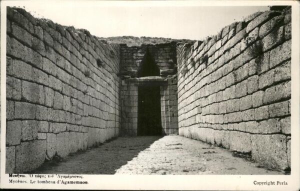 Mycenes Mykene Le tombeau d Agamemnon