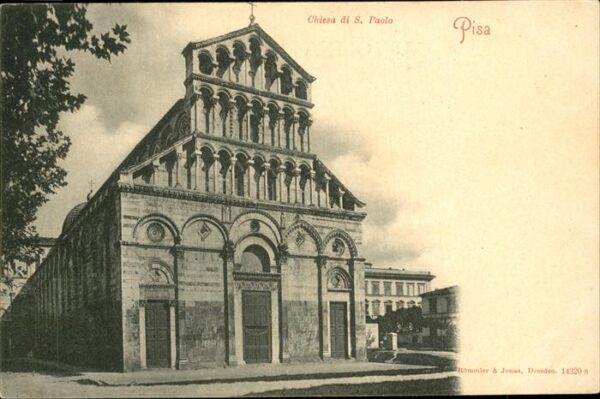 Pisa Chiesa di San Paolo