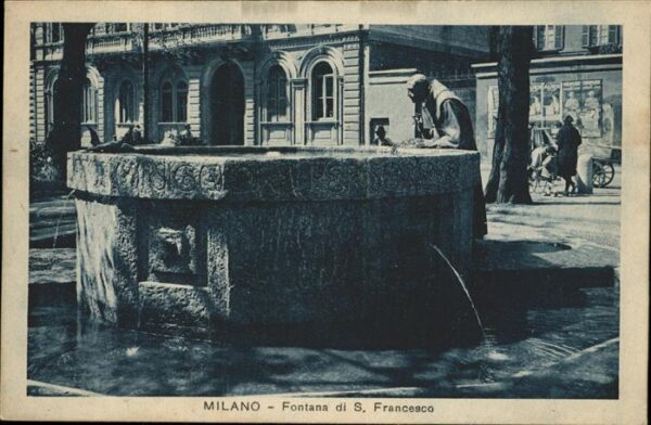 Milano Fontana di San Francesco