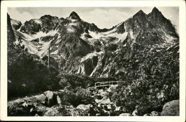 Hohe Tatra Weg zum Grünen See