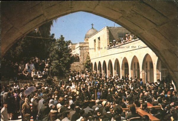 Jerusalem Yerushalayim First Station of the Cross