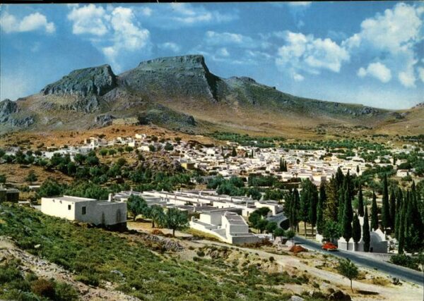 Rhodos Rhodes Aegaeis Blick über Archagelos