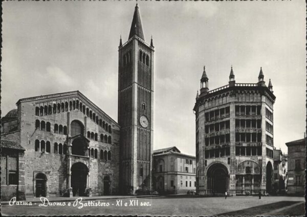Parma Emilia-Romagna Duomo e Battistero