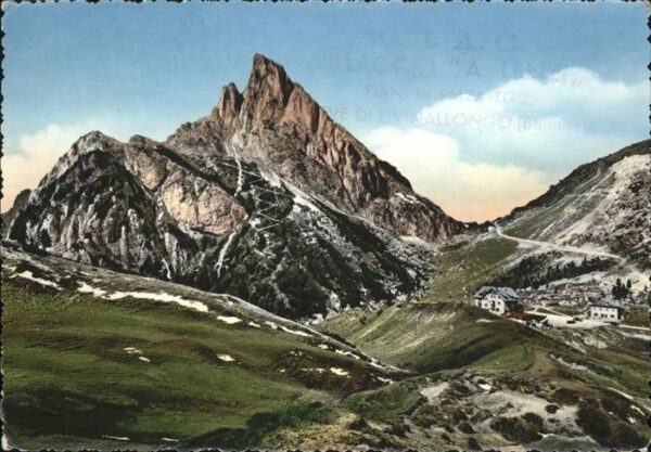Cortina d Ampezzo Passo di Valparola Albergo Passo Falzar
