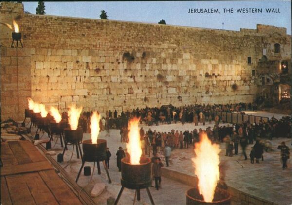 Jerusalem Yerushalayim The Western Wall Wailing Wall Klagemaue