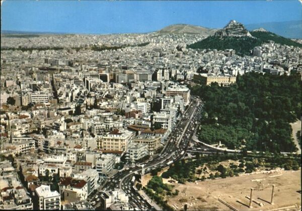 Athenes Athen Fliegeraufnahme