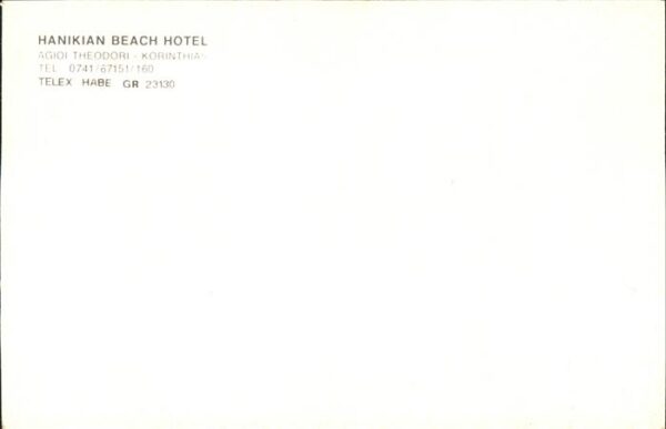 Agii Theodori Hanikian Beach Hotel Strand – Bild 2