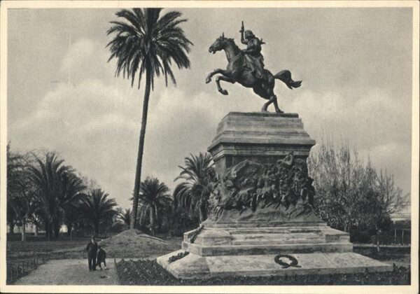 Rom Roma Monumento ad Anita Garibaldi sul Gianic