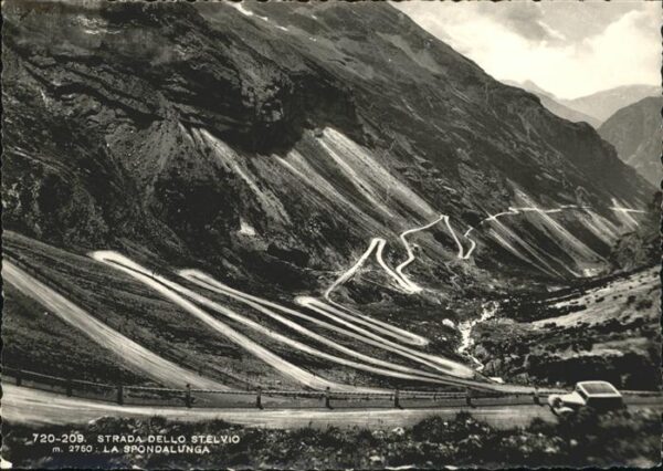 Stilfserjoch Passo dello Stelvio Strada dello Stelvio