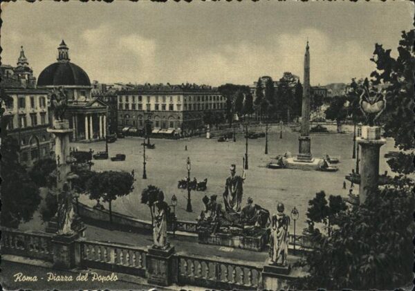 Rom Roma Piazza del Popolo Obelisk