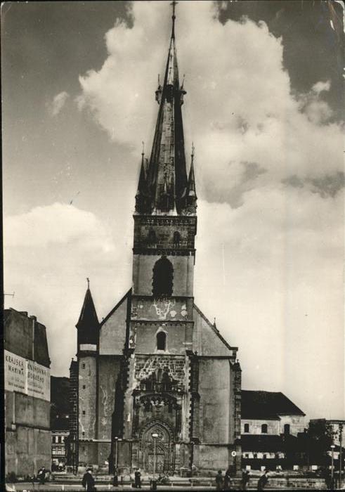 Usti nad Labem Kostel se sikmou vezi