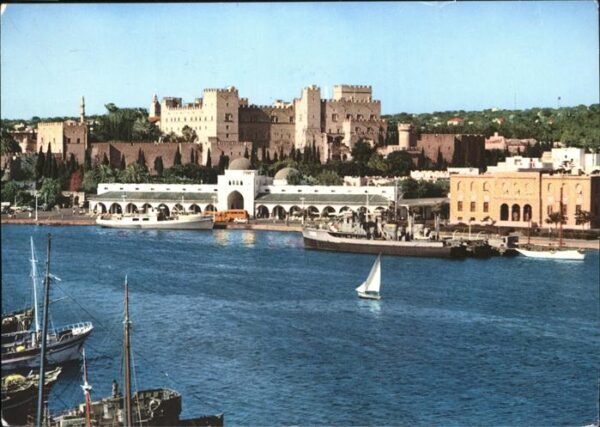 Rhodos Rhodes Aegaeis Hafen