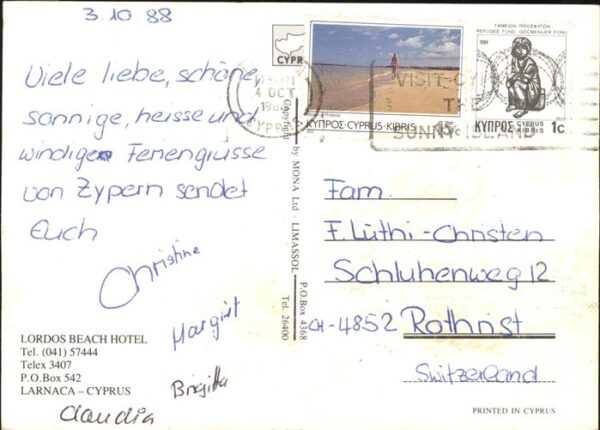 Larnaca Lordos Beach Hotel – Bild 2