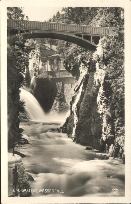 Bad Gastein Wasserfall Brücke