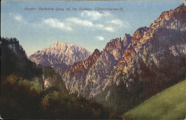 Weng Gesaeuse Steiermark Grosser Buchstein im Gesäuse Ennstaler