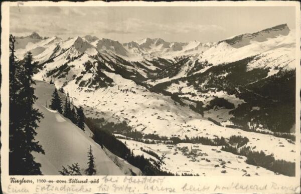 Riezlern Kleinwalsertal Vorarlberg Blick vom Söllereck