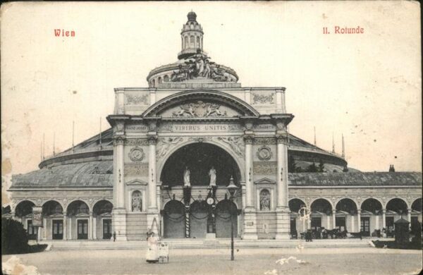 Wien Rotunde Kuppelbau