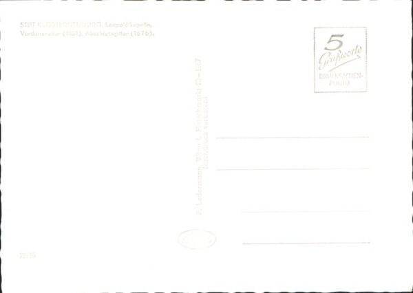 Klosterneuburg Stift Klosterneuburg Leopoldikapelle Ve – Bild 2