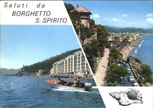 Borghetto Santo Spirito Liguria Castello Borelli e via Aurelia Strand U