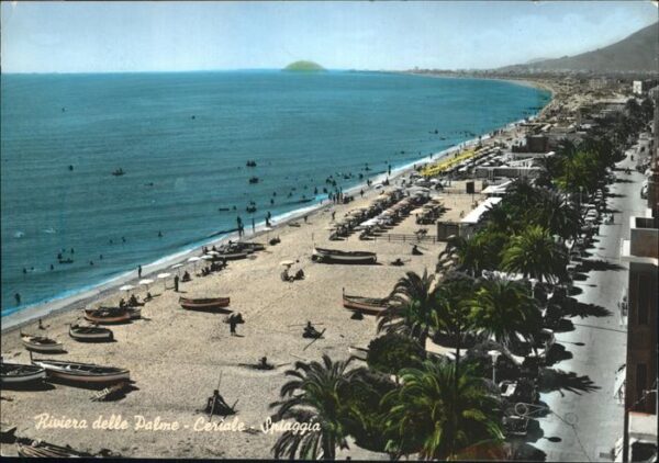 Ceriale Liguria Riviera delle Palme spiaggia Strand