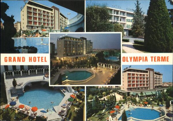 Montegrotto Terme Grand Hotel Terme piscine Schwimmbad