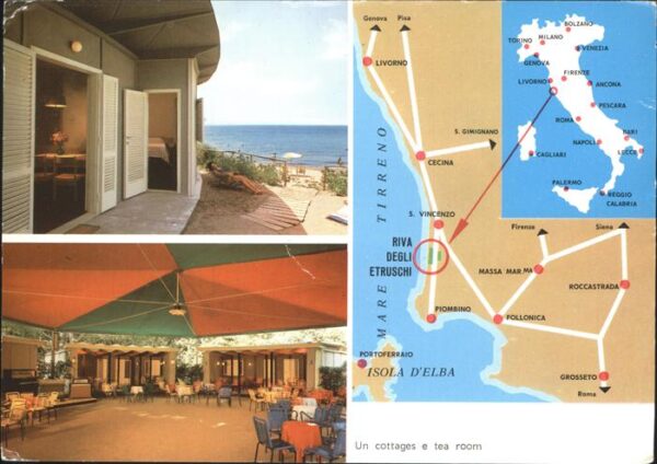 San Vincenzo Toscana Villagio Riva degli Etruschi Übersichts