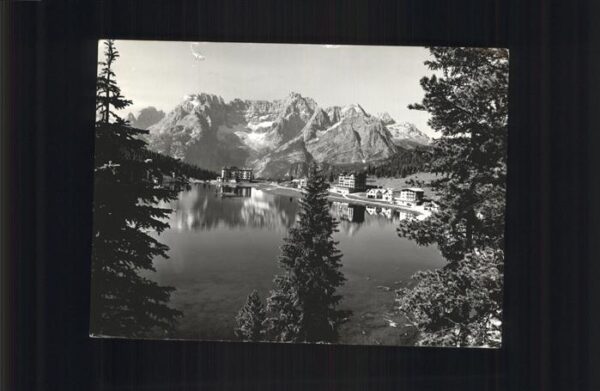Misurinasee Lago di Misurina Il Sorapis