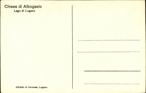 Valsolda Como Lombardei Chiesa di Albogasio – Bild 2