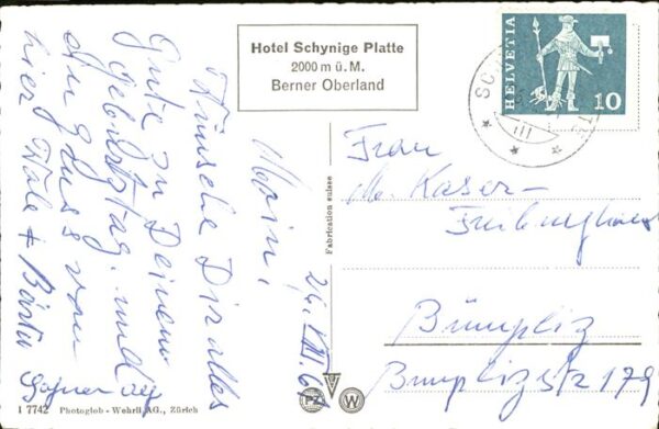 Bergbahn Schynige-Platte-Bahn – Bild 2
