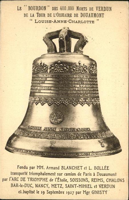 Kirchenglocke Churchbell Cloche Eglise Bourdon Louise-Anne-Charlotte