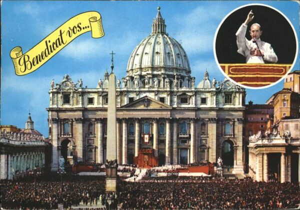 Papst Vatikanstadt Petrus Hauptkirche Basilic
