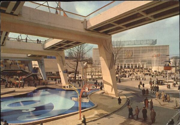 Expositions Universelle Bruxelles Rond-Point des Na