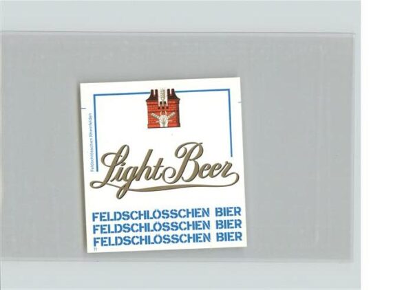 Bier Light Feldschlösschen Rheinfelden Schwe