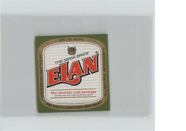 Bier Elan Feldschlösschen Rheinfelden Schwei