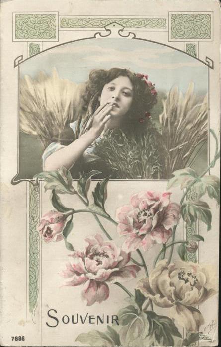 Poesie Blumen Weizen