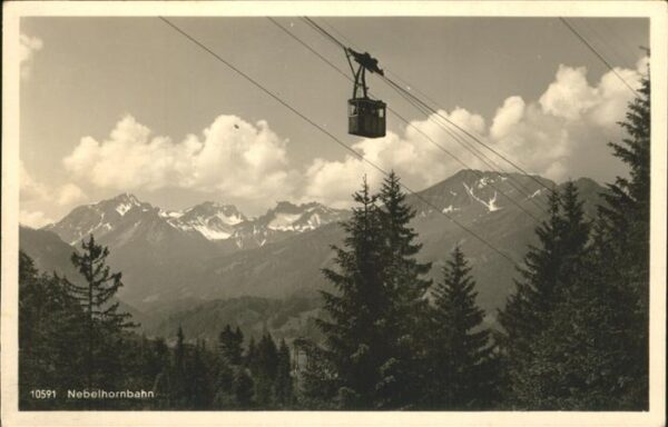 Schwebebahn Nebelhornbahn Oberstdorf
