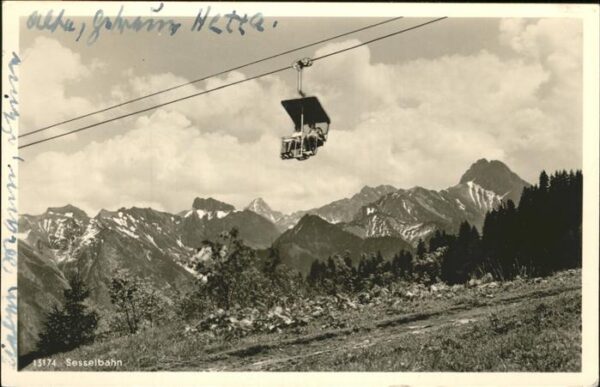 Sessellift Obersdorf Hochvogel