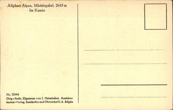 Bergsteigen Klettern Mädelgabelkamin – Bild 2