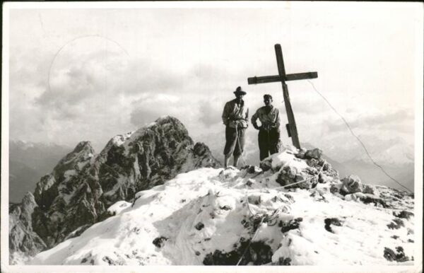 Bergsteigen Klettern Bergkreuz