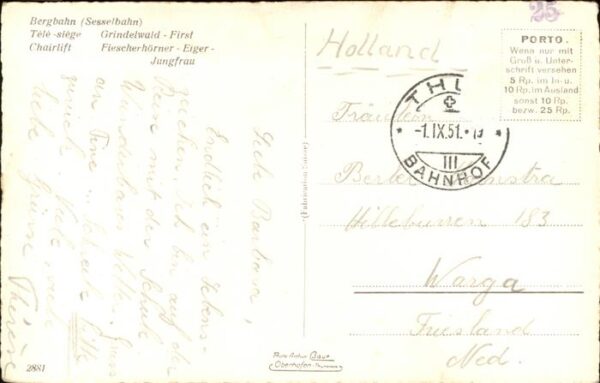 Sessellift Grindelwald-First Eiger – Bild 2