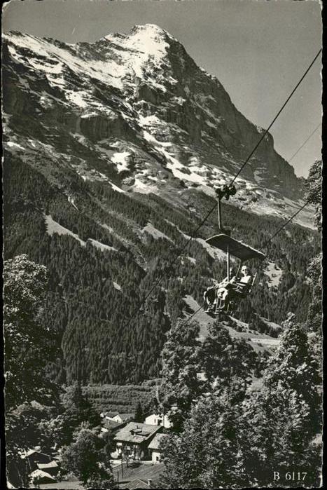 Sessellift Grindelwald First Dorfpartie